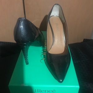 J. Renee Maressa Pewter  Pumps